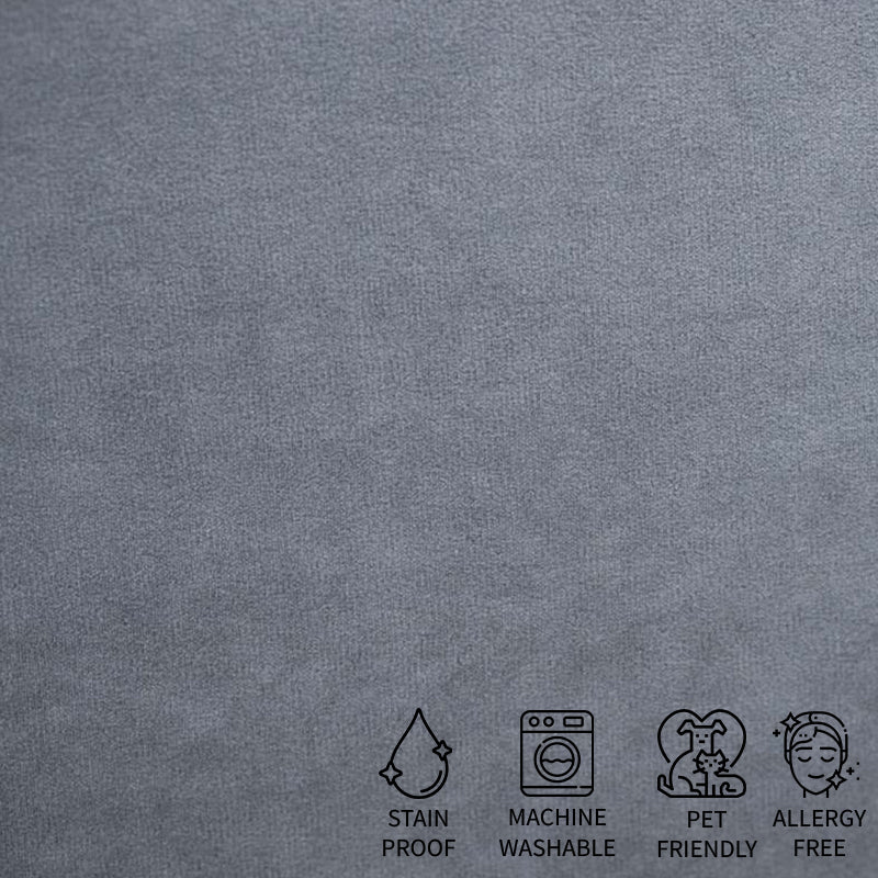 Sample of Upholstery Produced by Covereo Named OMON Industrial Grey