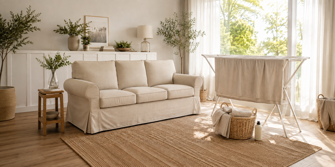 How to Wash and Care for Your IKEA Ektorp Sofa Cover