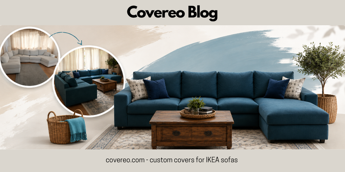 How Anna Refreshed Her IKEA Vimle Sofa with Covereo