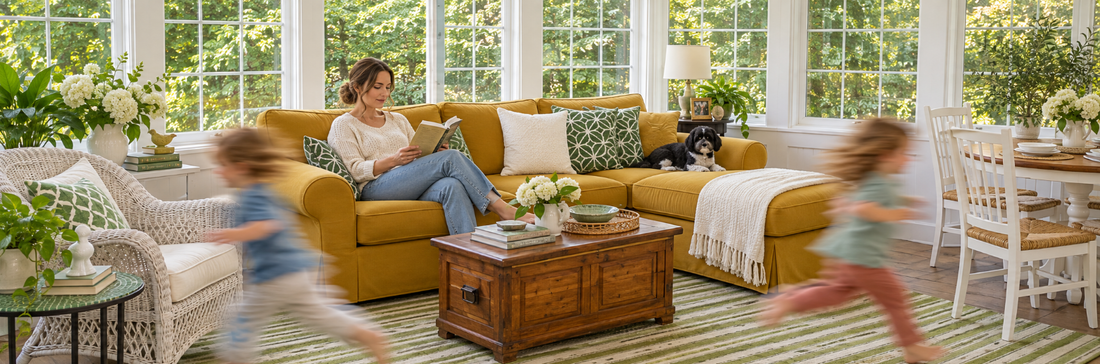 Ektorp Sofa Covers for Family Life Beyond the Spills