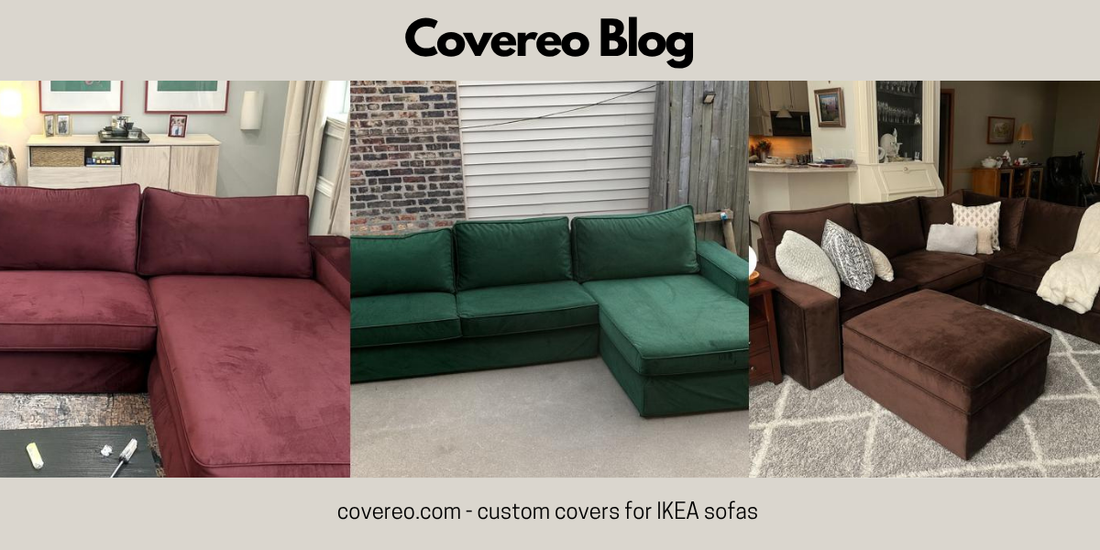 5 echte Wohnzimmer-Makeovers mit einem IKEA Kivik Bezug – Covereo