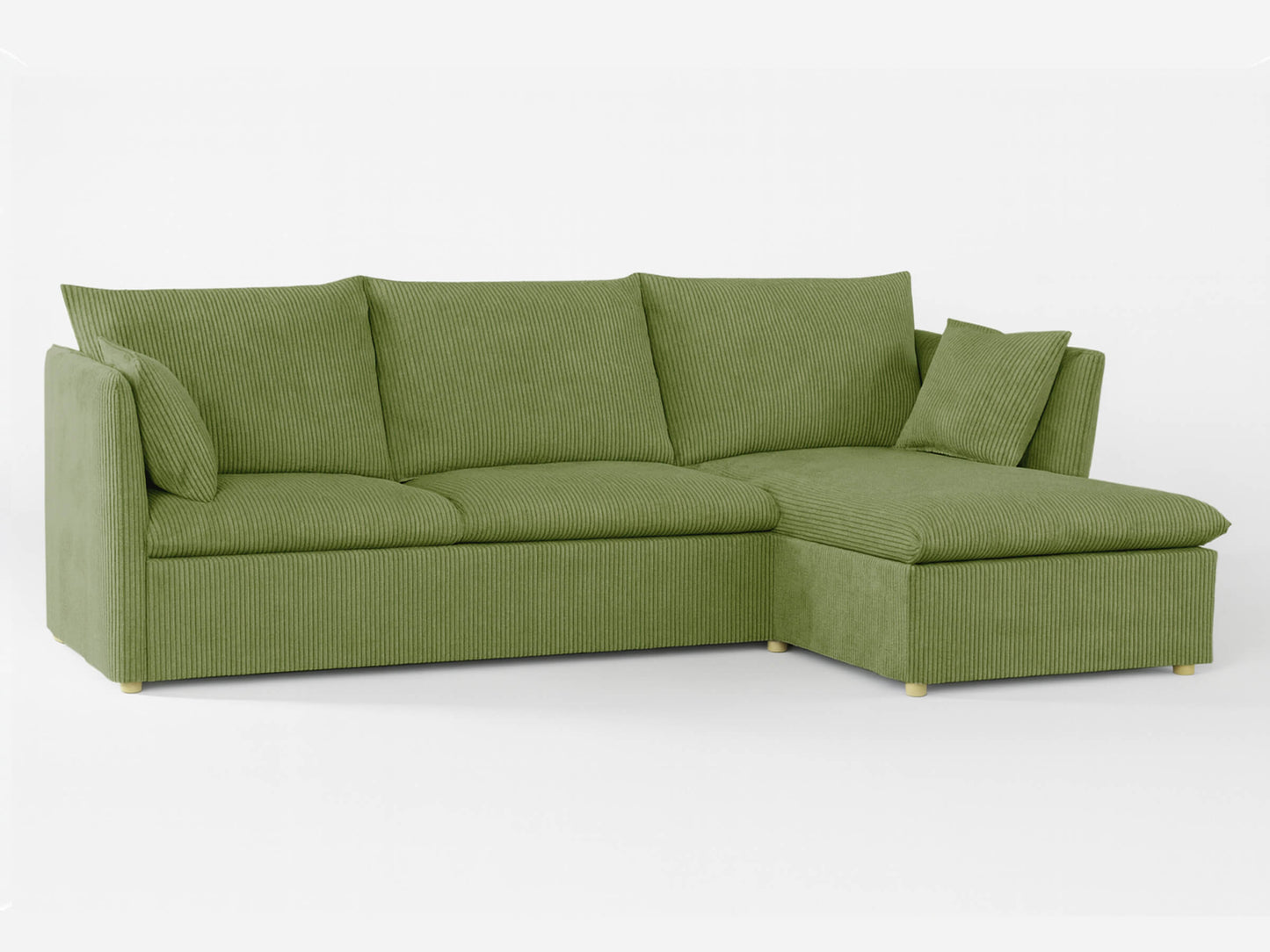 Ikea BACKSÄLEN 3-Sitzer Sofa mit Chaiselongue-Bezug