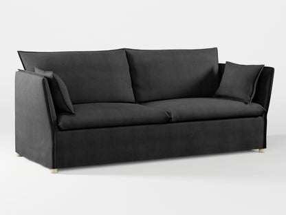 Ikea BACKSÄLEN 3-seat sofa cover made by Covereo in upholstery named OMON Night Trip