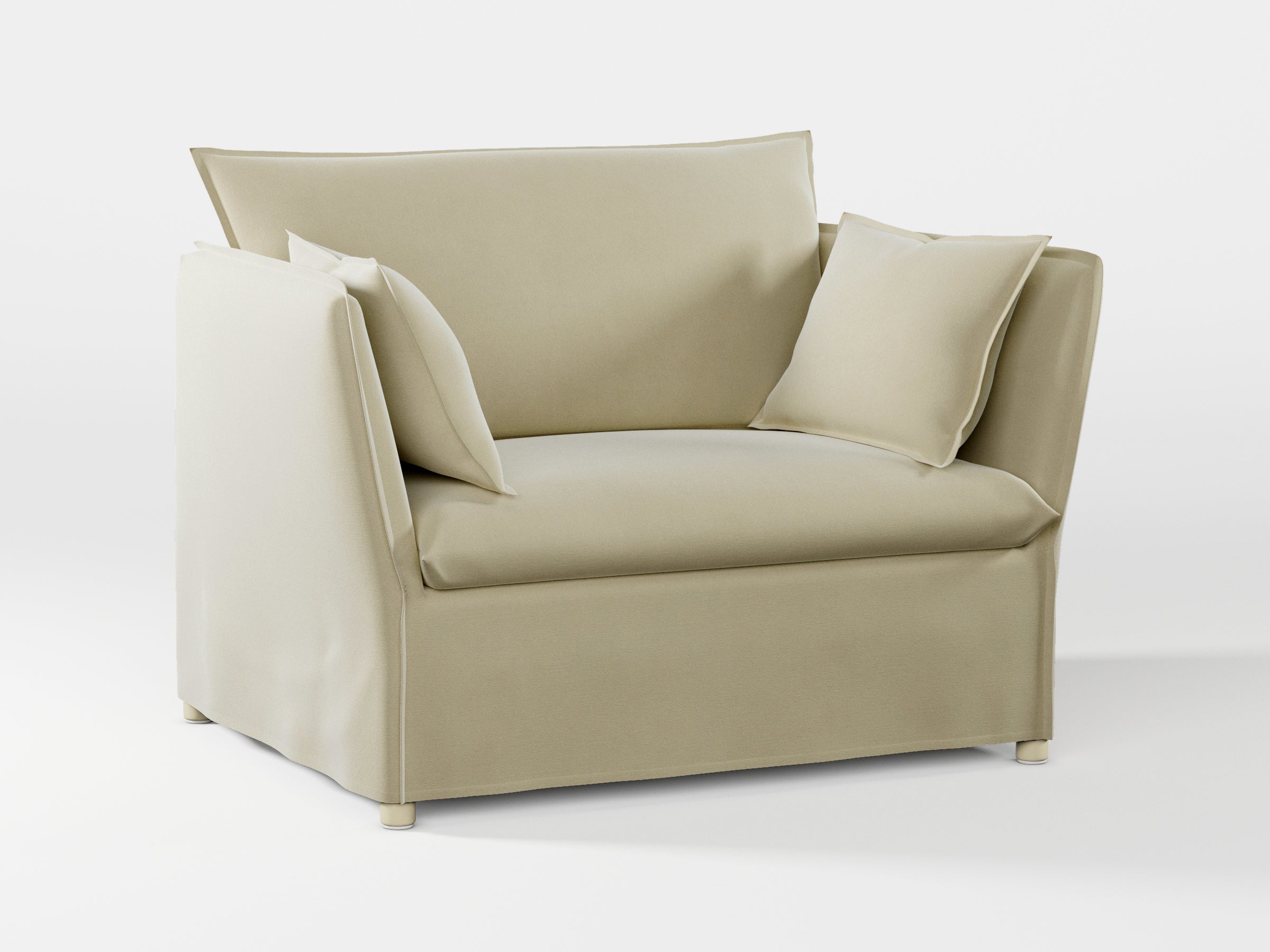 Cream on sale armchair ikea