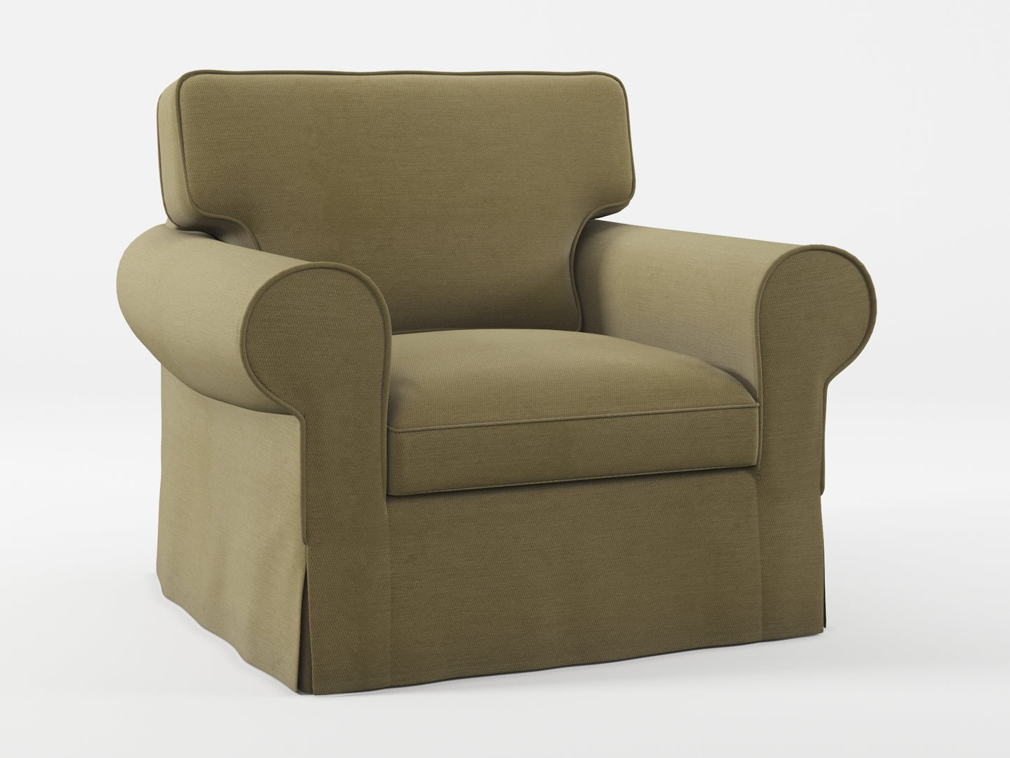 Ikea EKTORP Armchair cover made by Covereo in upholstery named PECADLY Wild Road