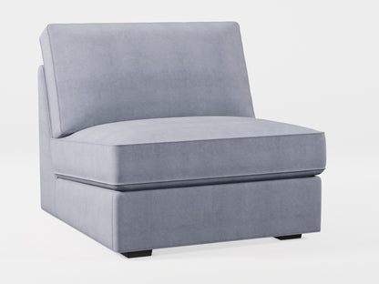 Ikea KIVIK 1-seat sofa-bed made by Covereo in upholstery named OMON Industrial Grey