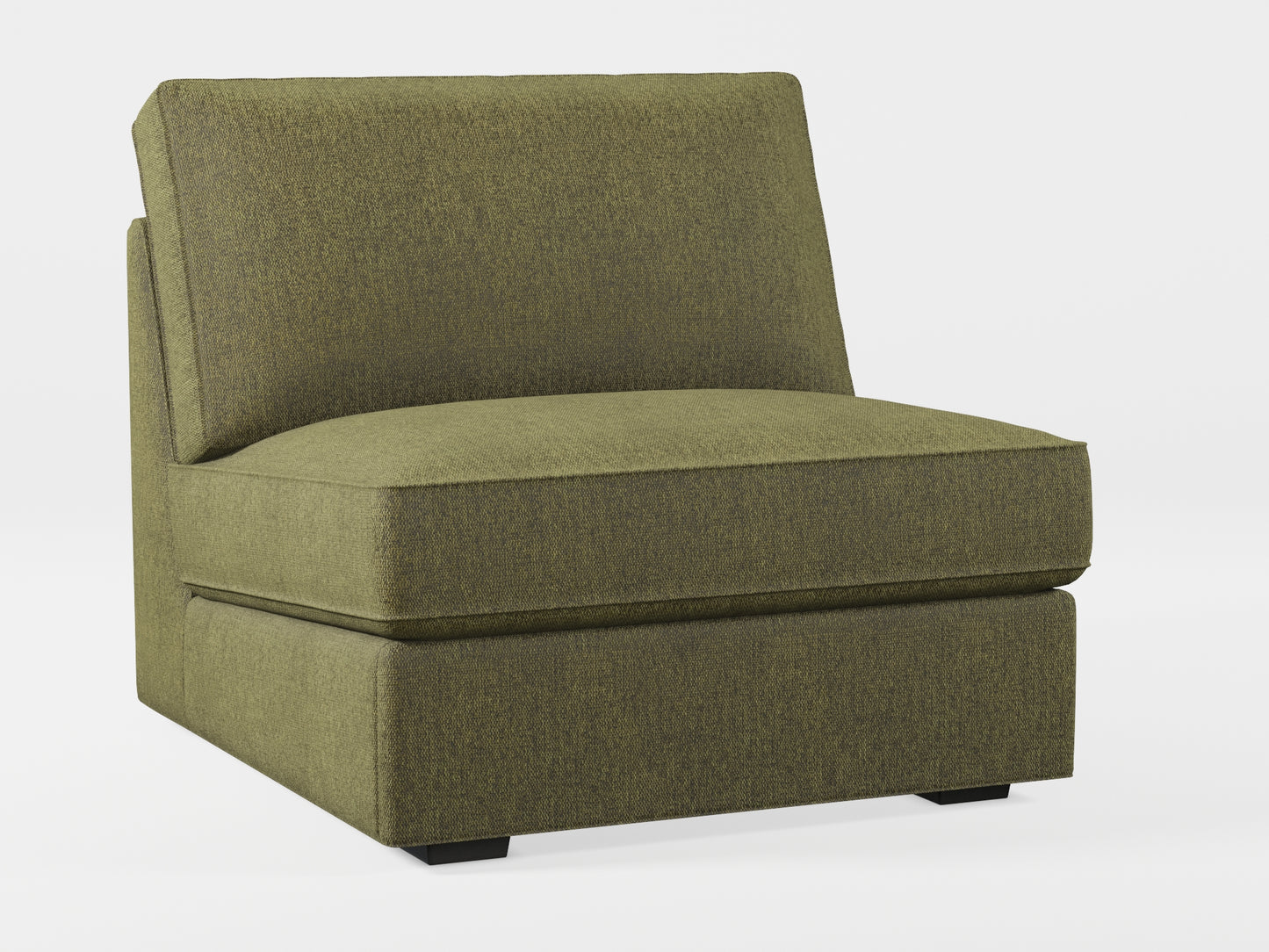 Ikea KIVIK 1-seat sofa-bed made by Covereo in upholstery named MONTANA Khaki