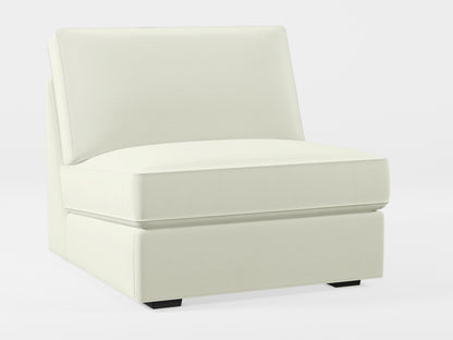 Ikea KIVIK 1-seat sofa-bed made by Covereo in upholstery named PECADLY Ivory Touch