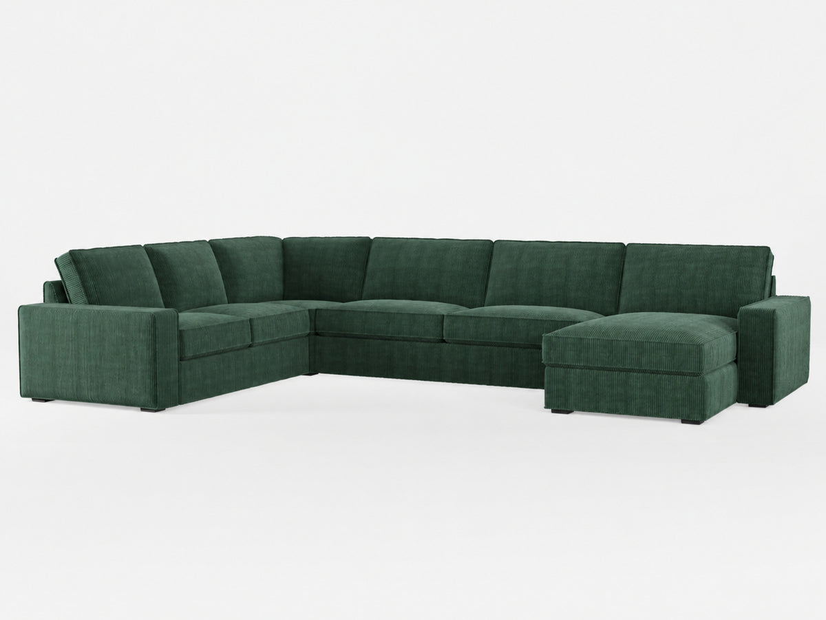 Ikea KIVIK 6-seat sofa with chaise longue cover