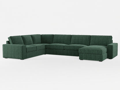 Ikea KIVIK 6-seat sofa with chaise longue cover