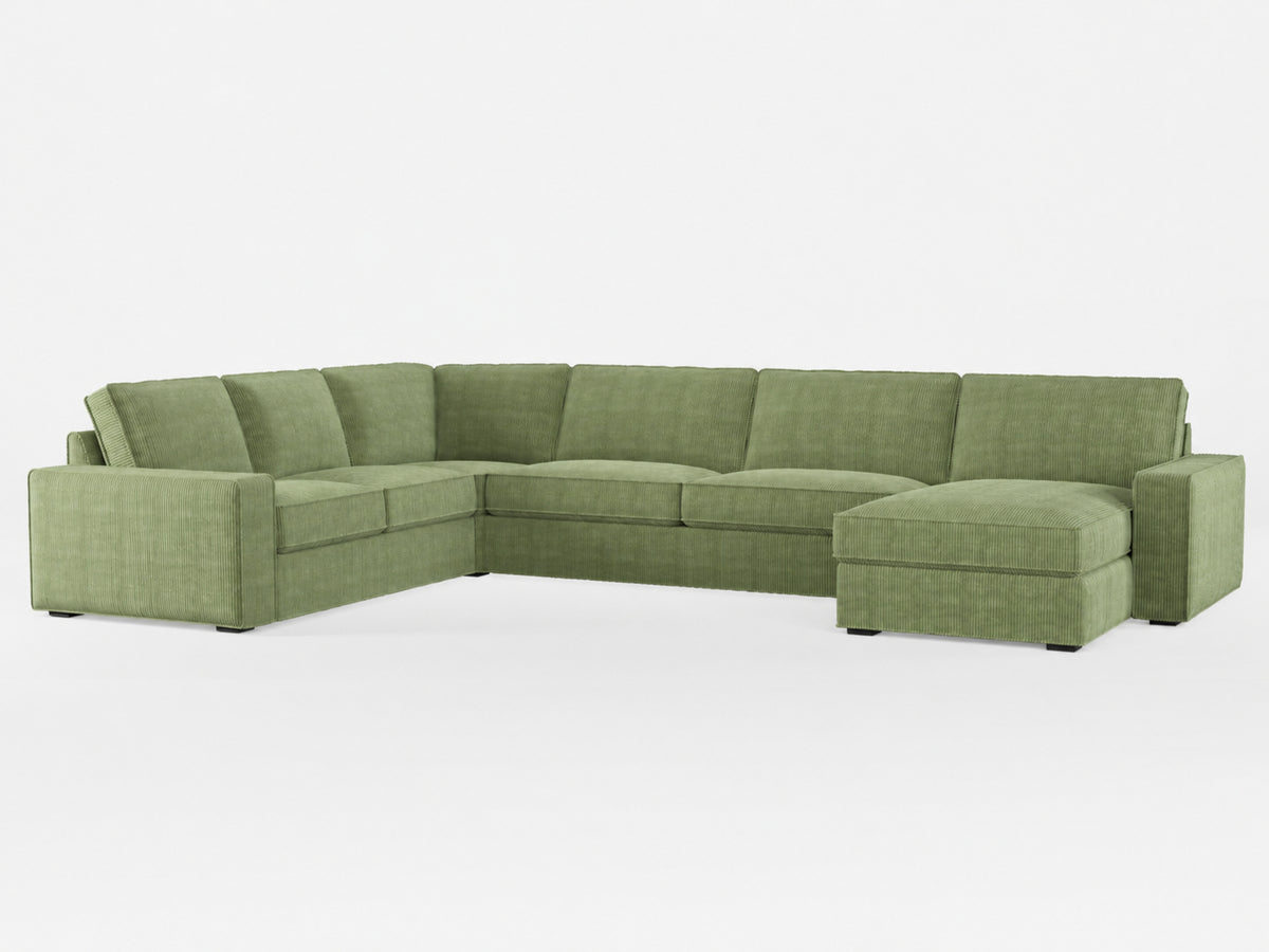 Ikea KIVIK 6-seat sofa with chaise longue cover