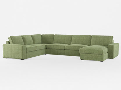 Ikea KIVIK 6-seat sofa with chaise longue cover