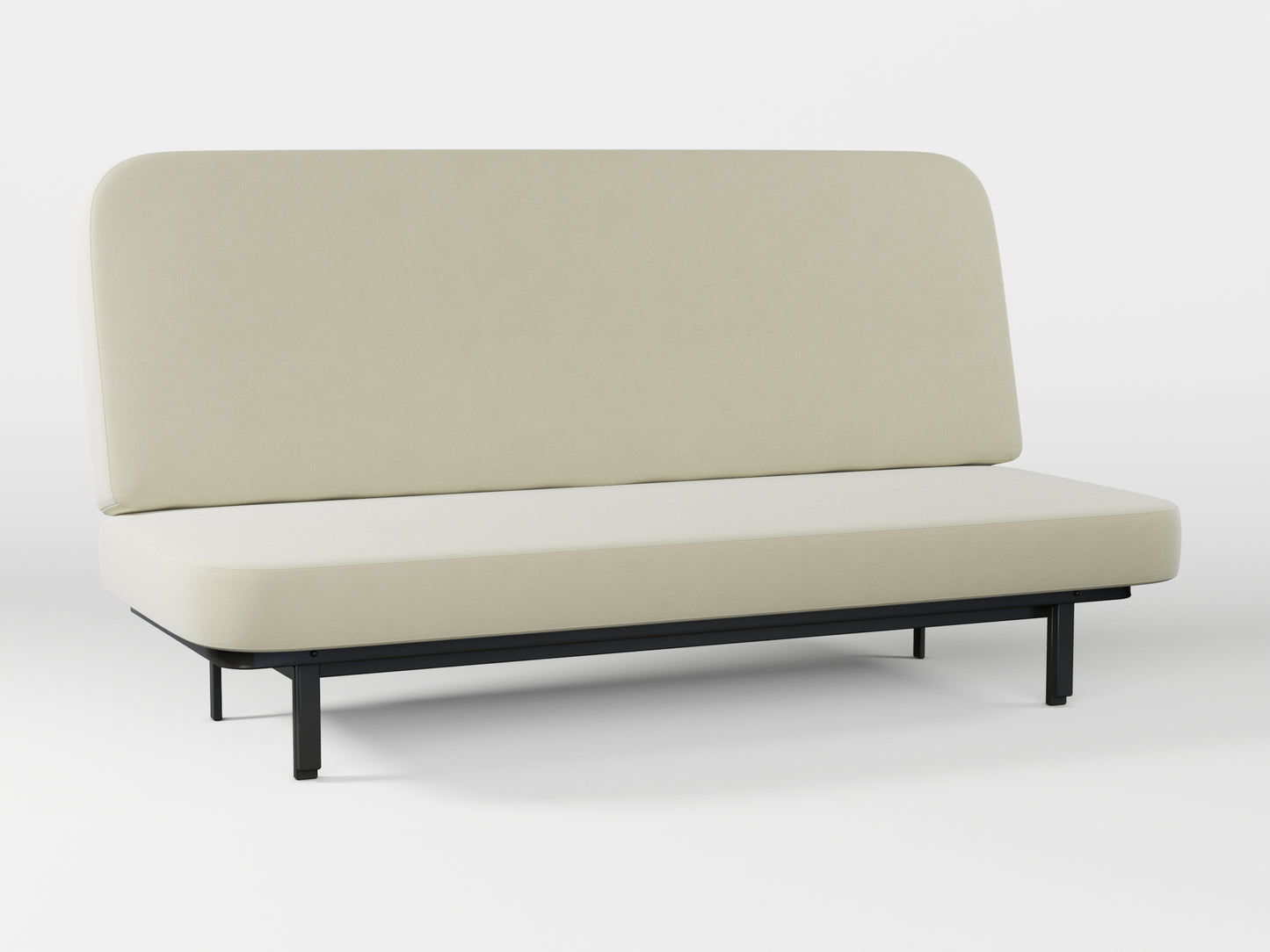 Ikea NYHAMN sofa cover made by Covereo in upholstery named VELVET Frosty Morning