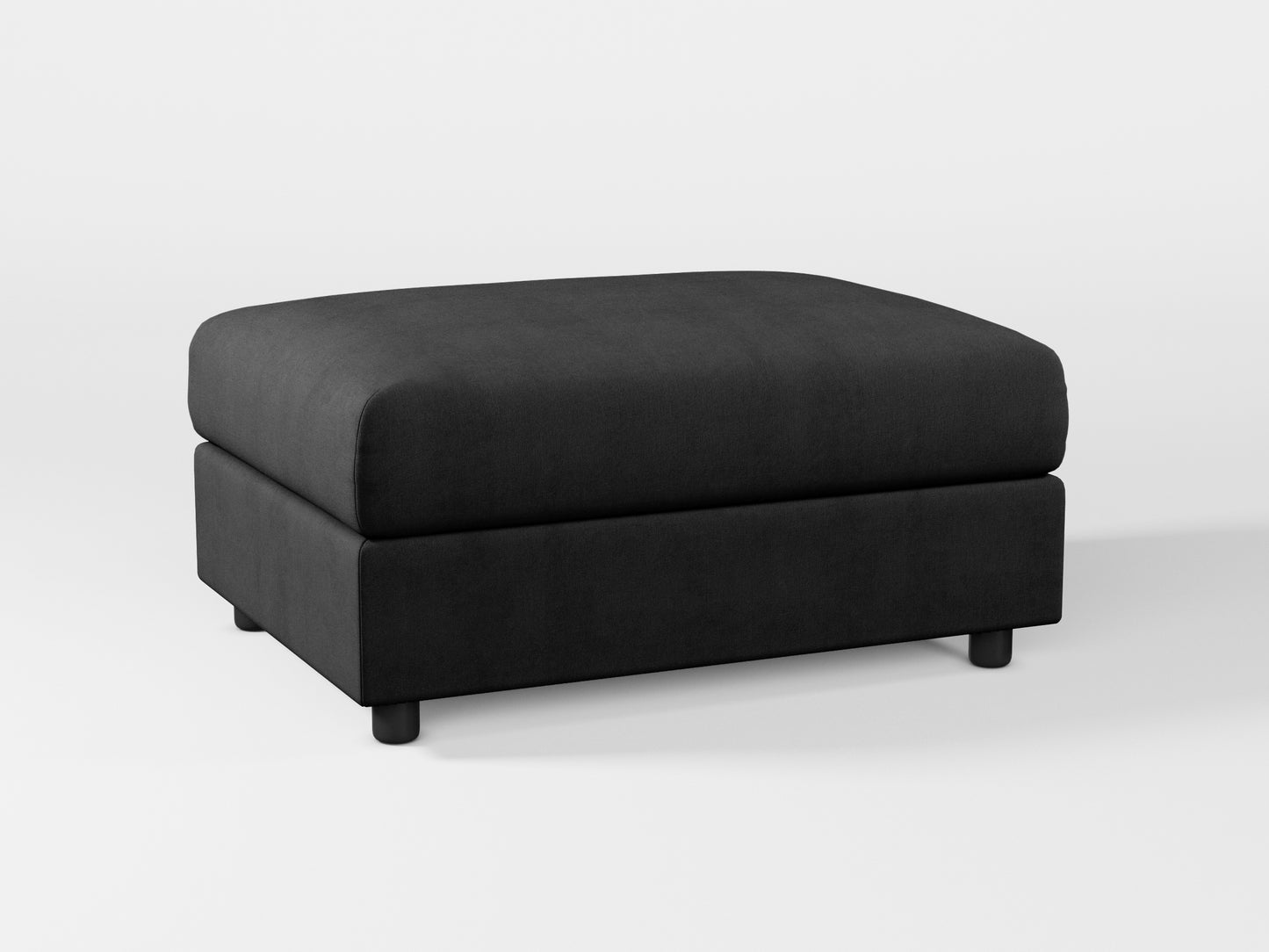 Ikea VIMLE Footstool cover made by Covereo in upholstery named OMON Night Trip