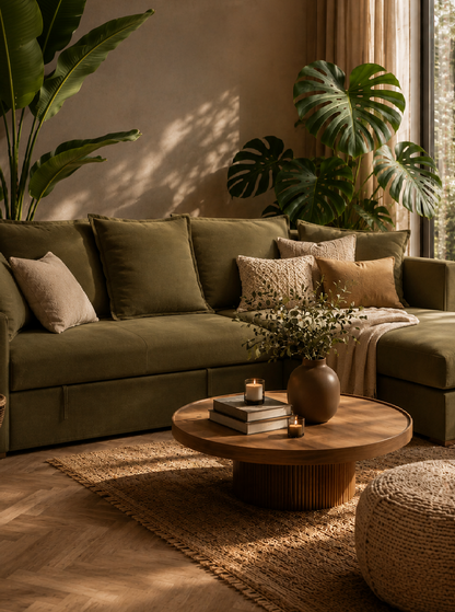 Ikea HOLMSUND Ecksofa-Bett-Bezug (mit 5 Kissenbezügen)