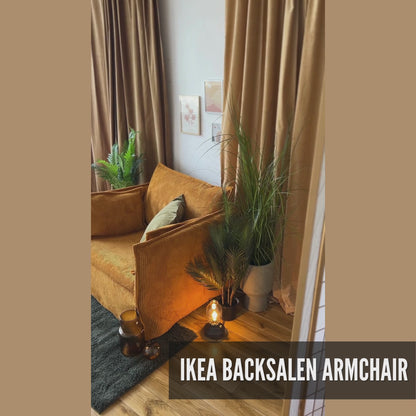 Ikea BACKSÄLEN 1,5-seat armchair cover