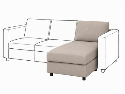Ikea VIMLE Chaise Longue cover