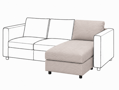 Ikea VIMLE Chaise Longue cover