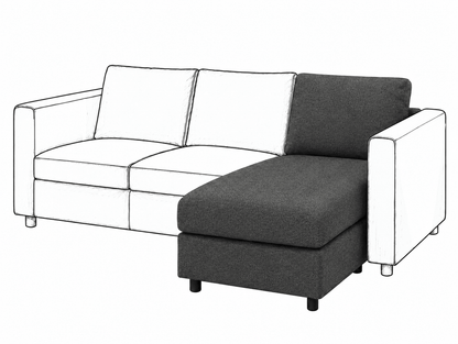 Ikea VIMLE Chaise Longue cover