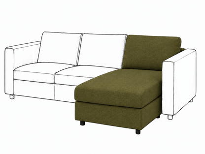 Ikea VIMLE Chaise Longue cover