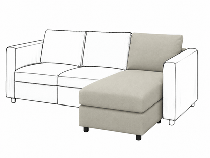 Ikea VIMLE Chaise Longue cover