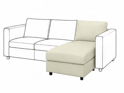 Ikea VIMLE Chaise Longue cover