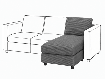 Ikea VIMLE Chaise Longue cover