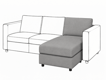 Ikea VIMLE Chaise Longue cover