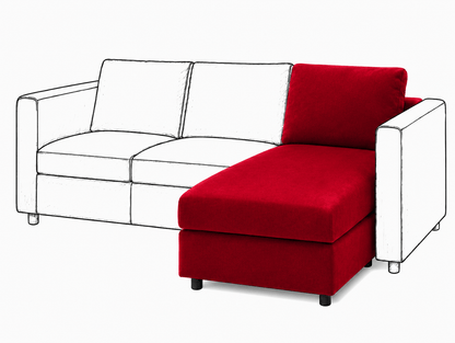 Ikea VIMLE Chaise Longue cover